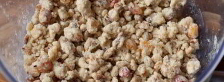 мраморный творожник с мюсли. Шаг 8