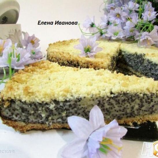 Рецепт немецкий маковый творожник