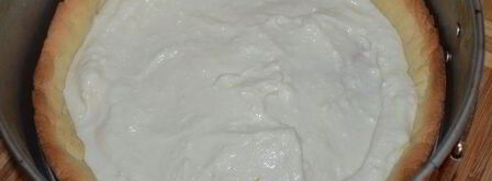 песочный творожник с яблочной начинкой. Шаг 7