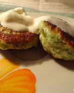 Соленые сырники с брынзой