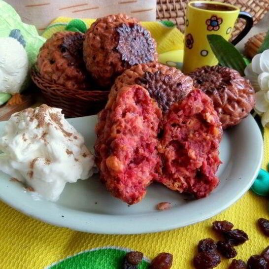 Рецепт свекольные сырники из духовки