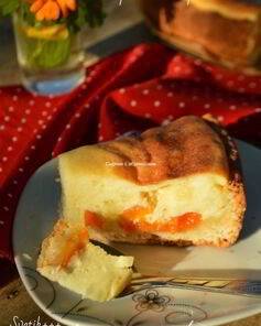 Сырник с абрикосами