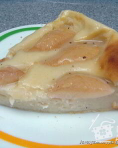 Сырник с грушей