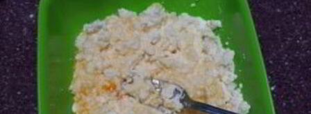 сырники на манке. Шаг 2