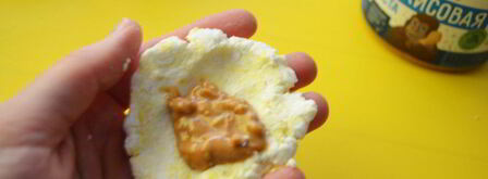 сырники с арахисовой пастой. Шаг 3