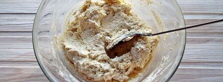 сырники с бананом и медом. Шаг 8