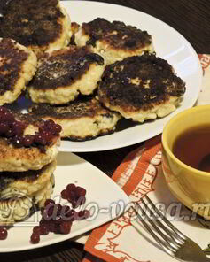 Сырники с черносливом