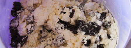 сырники с черносливом. Шаг 3