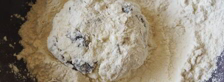 сырники с черносливом. Шаг 5