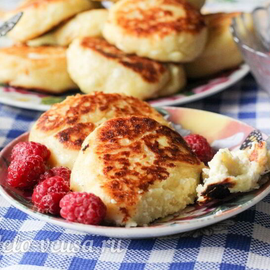 Рецепт сырники с йогуртом