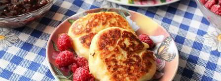 сырники с йогуртом. Шаг 6