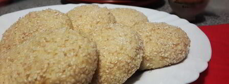 сырники с кунжутом в духовке. Шаг 5