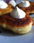 Сырники с курагой