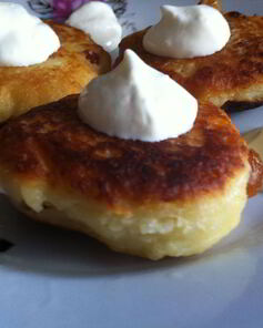 Сырники с курагой