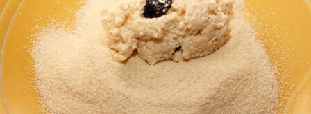 сырники с манкой. Шаг 4