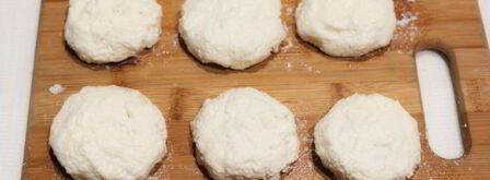 сырники с вареной сгущенкой. Шаг 7