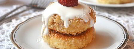 сырники с яблоком в овсяной панировке. Шаг 8