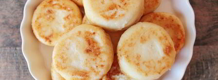 сырники с яблоком. Шаг 6