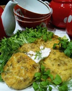 Сырники с зеленью