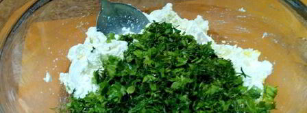 сырники с зеленью. Шаг 6