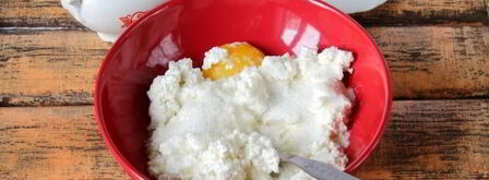 сырники со штрейзелем. Шаг 4