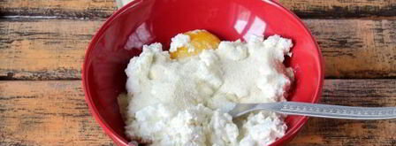 сырники со штрейзелем. Шаг 5