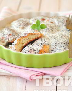 Сырники в духовке под сметанным соусом