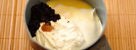 сырники в духовке под сметанным соусом. Шаг 7