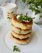 Сырники закусочные с кукурузой