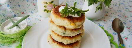 сырники закусочные с кукурузой. Шаг 7