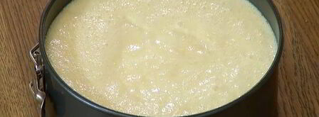 творожник с белым шоколадом и малиной. Шаг 10