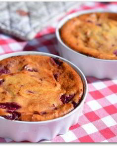 Творожник с ягодами