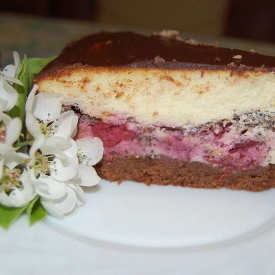 Рецепт вишнево-шоколадный сырник