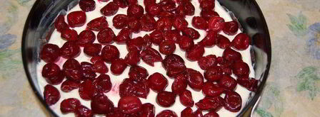 вишнево-шоколадный сырник. Шаг 9