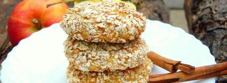 яблочные сырники в овсяной панировке без муки. Шаг 8