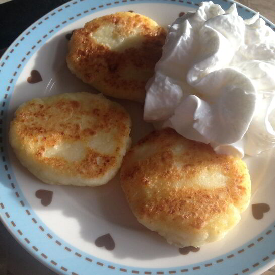 Рецепт яблочные сырники