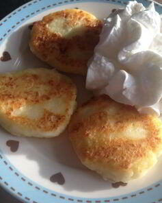 Яблочные сырники