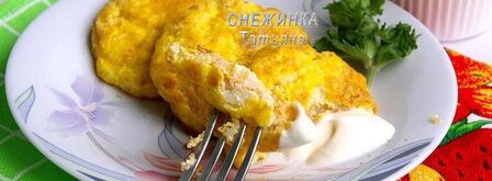 запеченные нежные сырники из творога и риса. Шаг 7