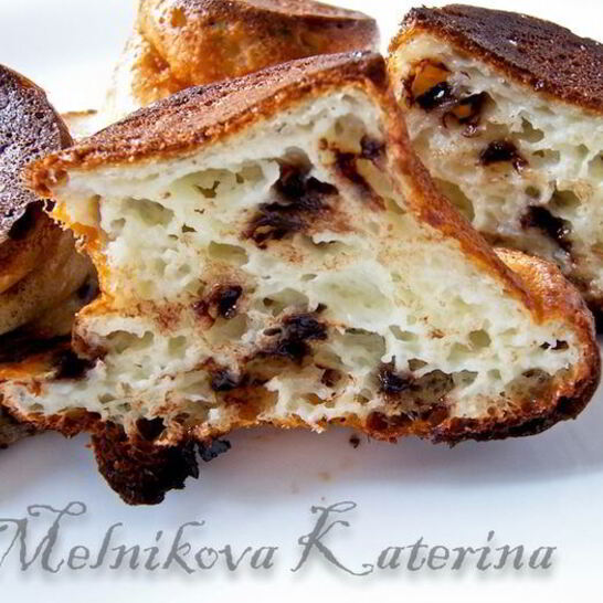 Рецепт запеченные сырники с шоколадными каплями