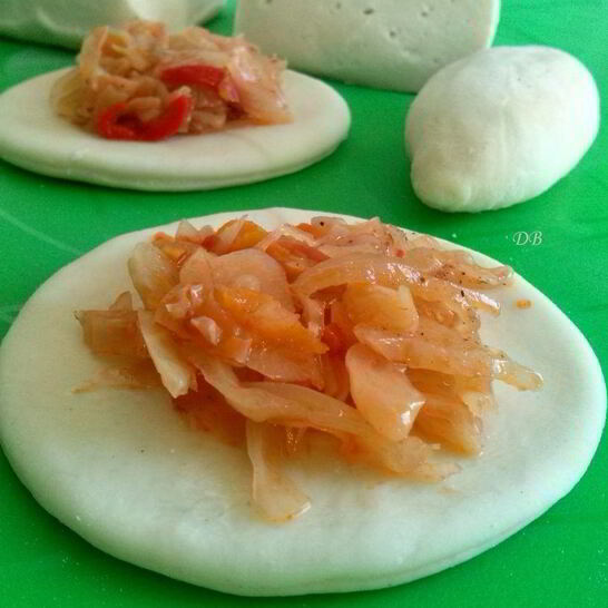 Рецепт бездрожжевое тесто для пирожков с капустой