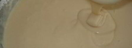 бисквитное тесто на кефире. Шаг 3