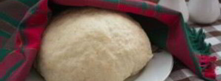 быстрое дрожжевое тесто для пирога. Шаг 4