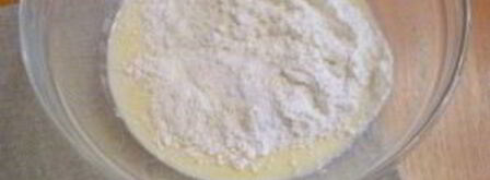 быстрое тесто для пирожков без дрожжей. Шаг 3