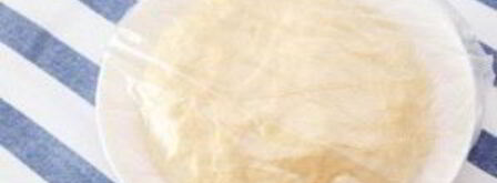 быстрое тесто на кефире для пирожков. Шаг 6