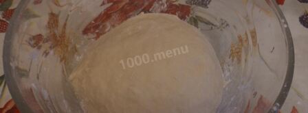 дрожжевое тесто безопарным способом. Шаг 4