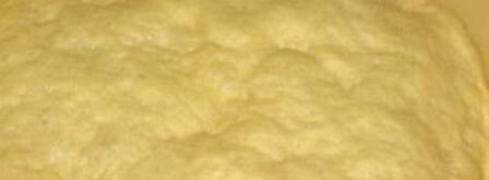 дрожжевое тесто для рыбного пирога. Шаг 3