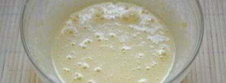 классическое бисквитное тесто. Шаг 4