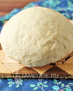 Пресное тесто на кефире для пирожков