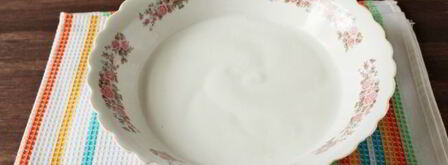 пресное тесто на кефире для пирожков. Шаг 4