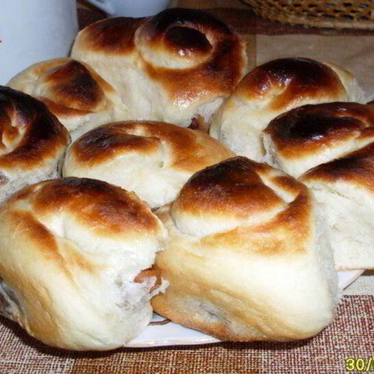 Рецепт сдобное дрожжевое тесто и булочки